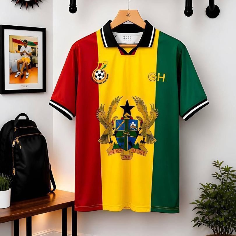 Ghana National Crest Edition: Premium Heritage Jersey