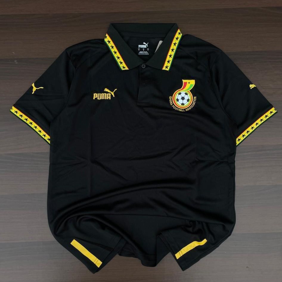 Black Stars Performance Edition: Official Ghana Football Association Jersey